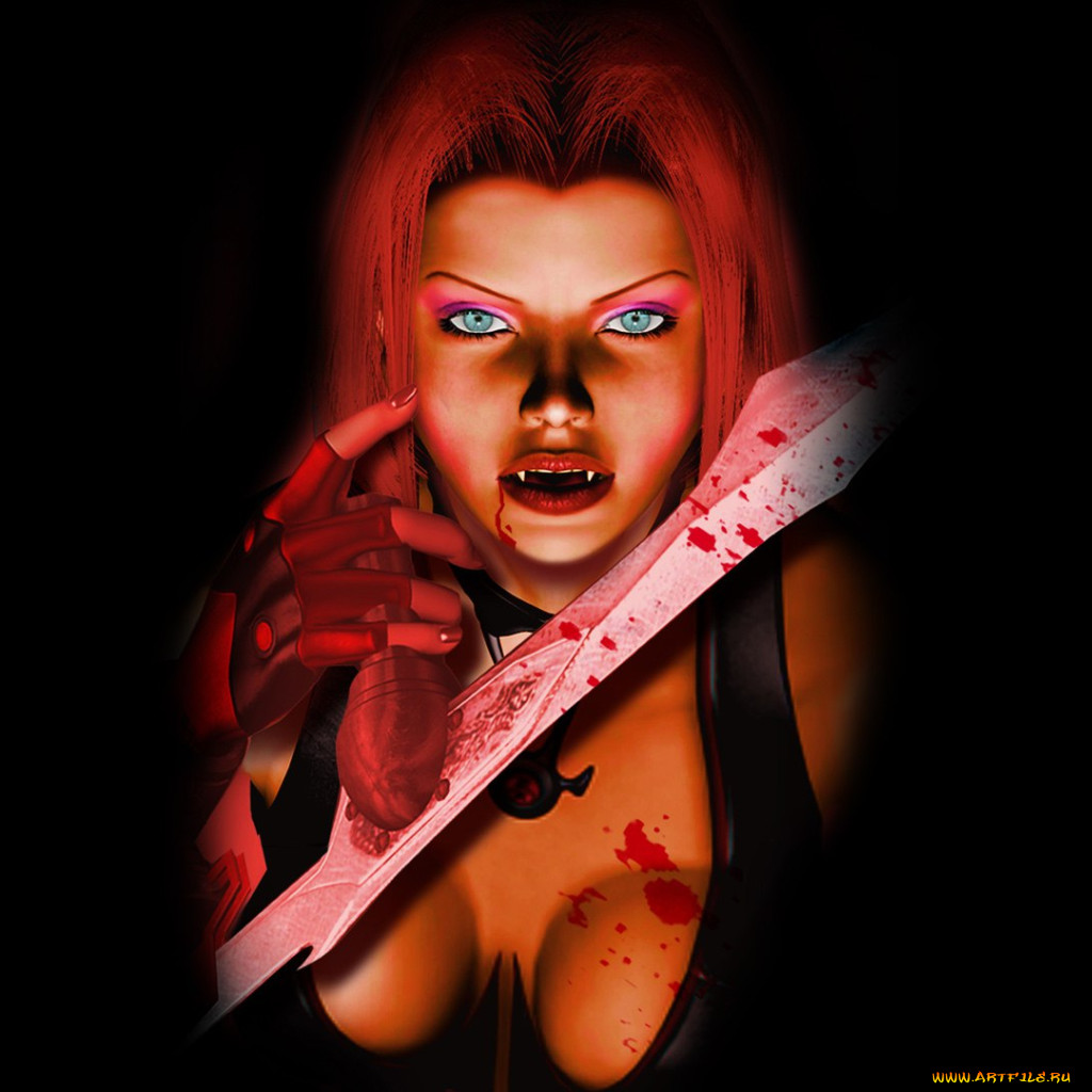 Обои Видео Игры BloodRayne, обои для рабочего стола, фотографии видео игры,  bloodrayne, рыжая, кровь, вампир, оружие Обои для рабочего стола, скачать  обои картинки заставки на рабочий стол.